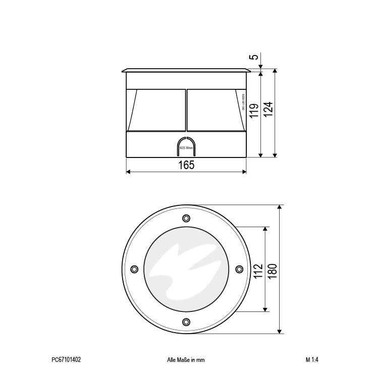 EVN Lichttechnik P-LED Bodeneinbauleuchte-1