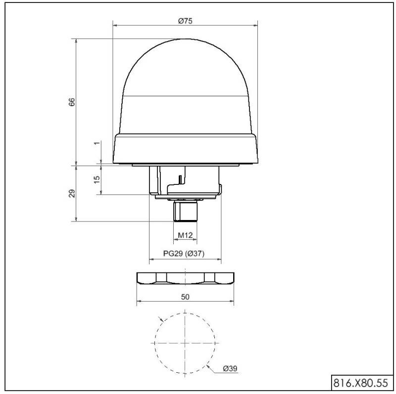 Werma LED-Dauerleuchte EM 81648055-2