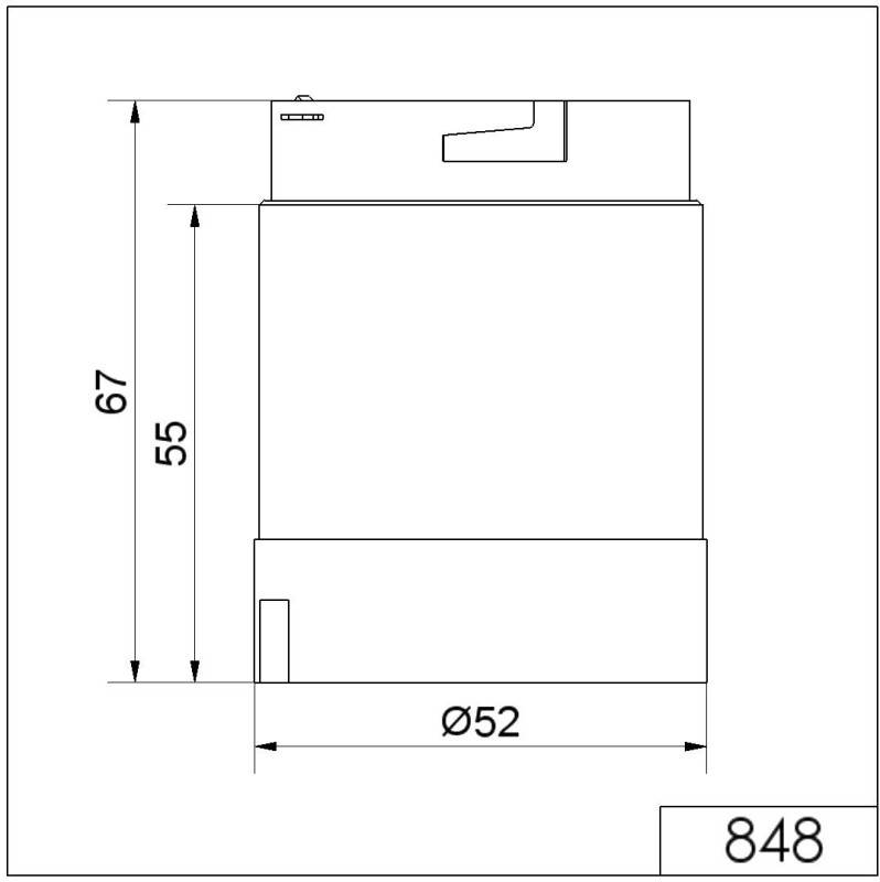 Werma LED-Blitzlichtelement 84842055-1