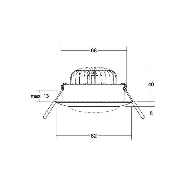 Brumberg Leuchten LED-Deckeneinbauleuchte-2