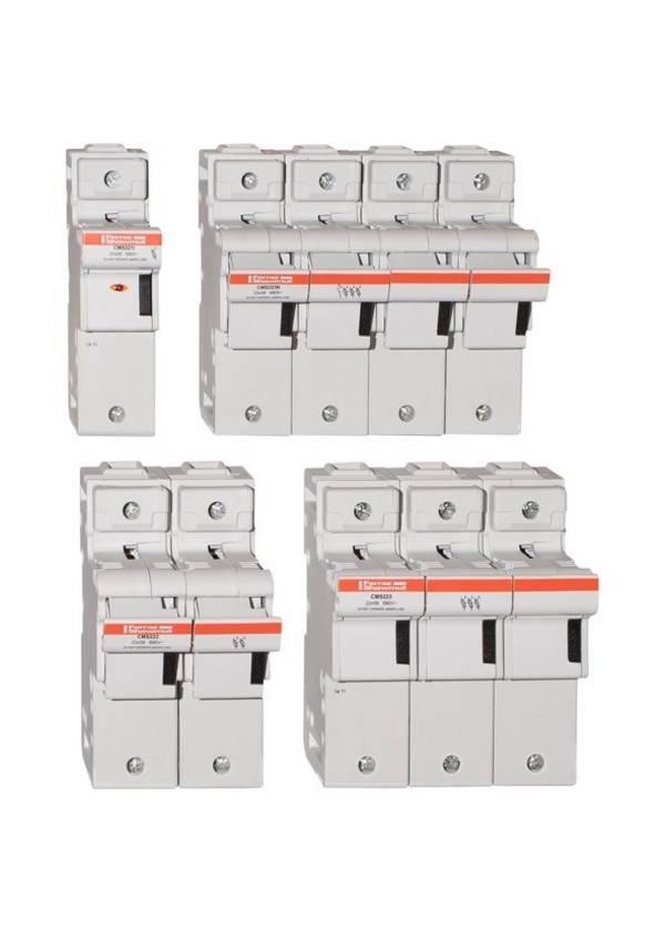 3 Stk. Mersen Sicherungshalter CMS221NI