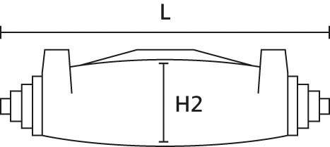 Relicon by HellermannTyton 435-00007 i-6 / SF Kabelmuffe Kabel-Ø-Bereich: 48 - 70 mm Inhalt: 1 St.-2