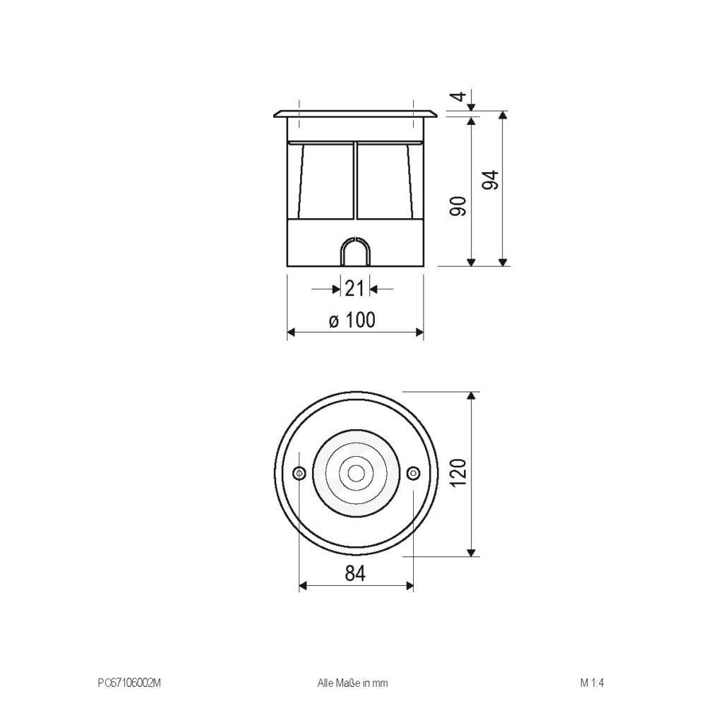 EVN Lichttechnik LED-Bodenleuchte IP67-1