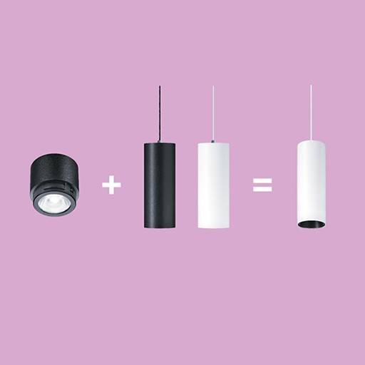 THORNeco Leuchtenzubehör LILY PENDANT CAN WH-2
