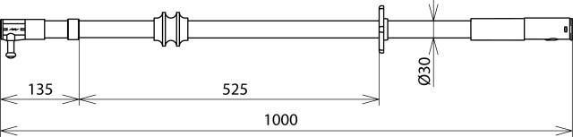 DEHN Schaltstange SCSN 36 STK 1000-1