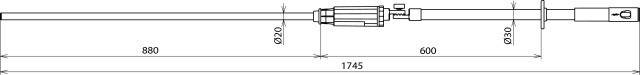 DEHN Spannungsprüfer PHE III 10 30kV 50Hz Kat. S PHE3 30 ZK-2