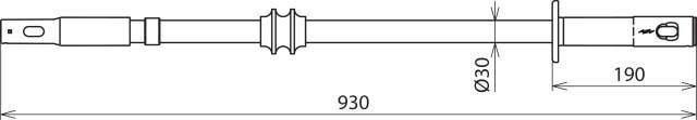 DEHN Isolierstange ISN 36 STK 930SN7688-1
