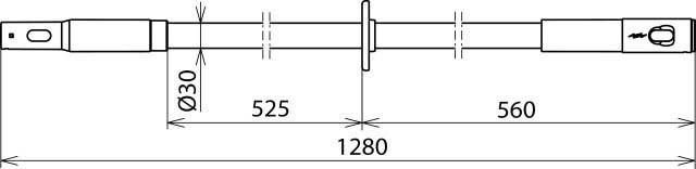 DEHN Isolierstange IS 36 STK 30 1280-1