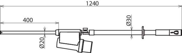 DEHN Spannungsprüfer PHE4 20kV 50 Hz Kat. S 20 ZK-1