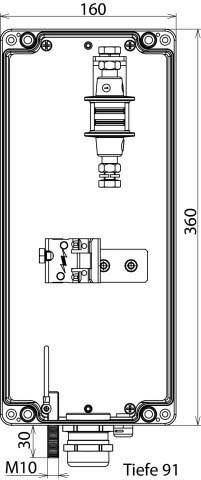 DEHN Netz-Anschaltkasten NAK SN4631-2