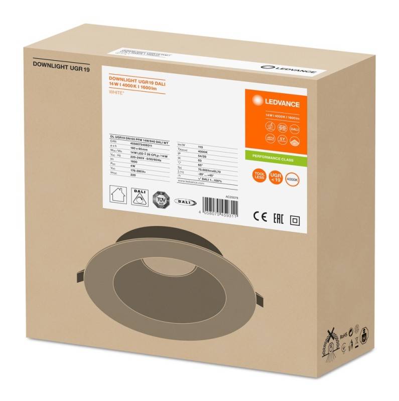Ledvance LED-Downlight DLUGRDN155PFM14W830D-3