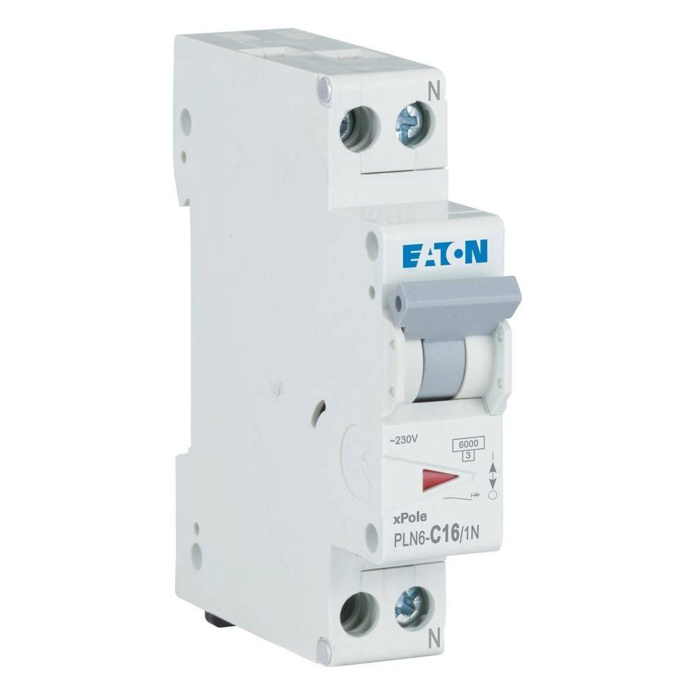 12 Stk. Eaton Leitungsschutzschalter PLN6-C16/1N--2