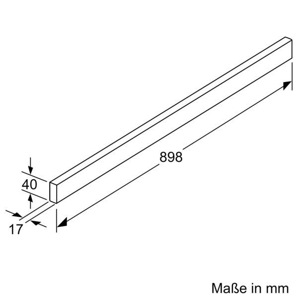 Bosch MDA Griffleiste DSZ4985-1