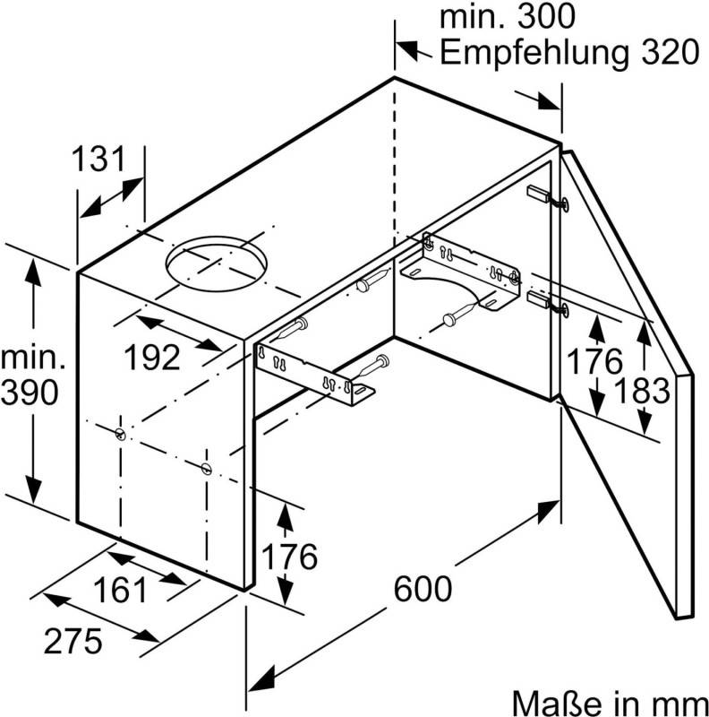 Constructa-Neff Flachschirmhaube D46ED22X1-2