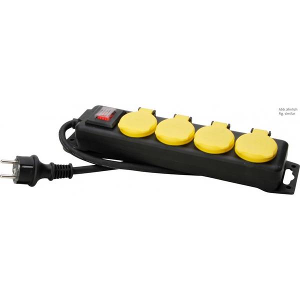 5 Stk. Kopp Steckdosenleiste 4f. 223012002
