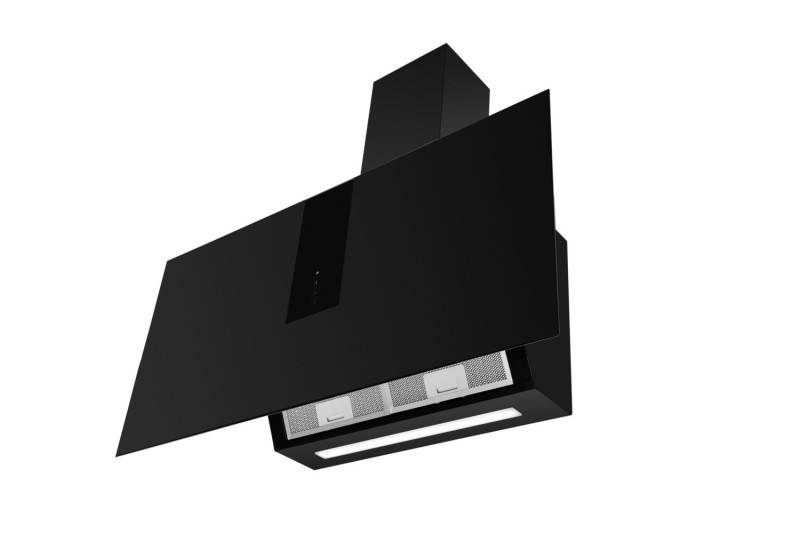 Amica Kaminhaube Pure, 60 cm,sw Glas KHF 666 600 S-3