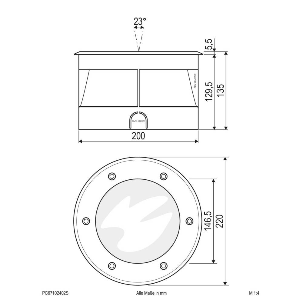 EVN Lichttechnik LED-Bodeneinbauleuchte-1