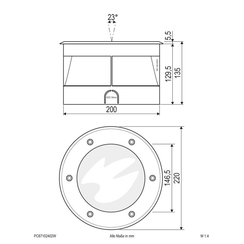 EVN Lichttechnik LED-Bodeneinbauleuchte-1