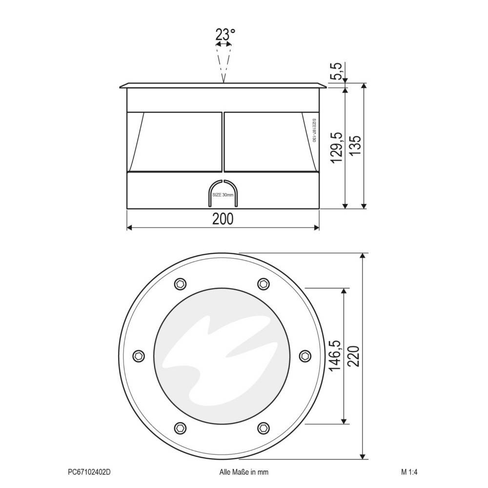 EVN Lichttechnik LED-Bodeneinbauleuchte-1
