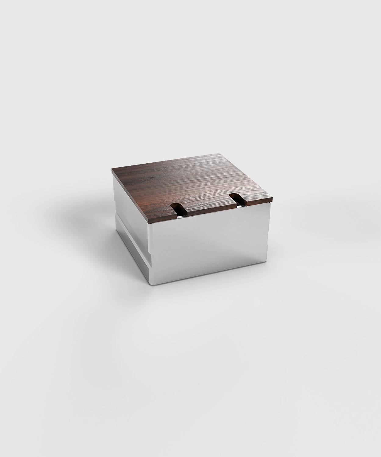 Bodensteckdose/ Bodentank 8802B; 2x Schuko,-2