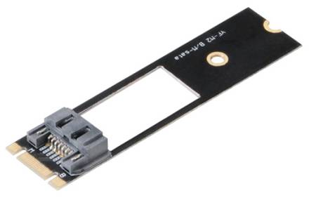 Akasa AK-PCCMSA-02 m.2 zu SATA Adapter (m.2 zu Standard SATA) f. Intel NUC-0
