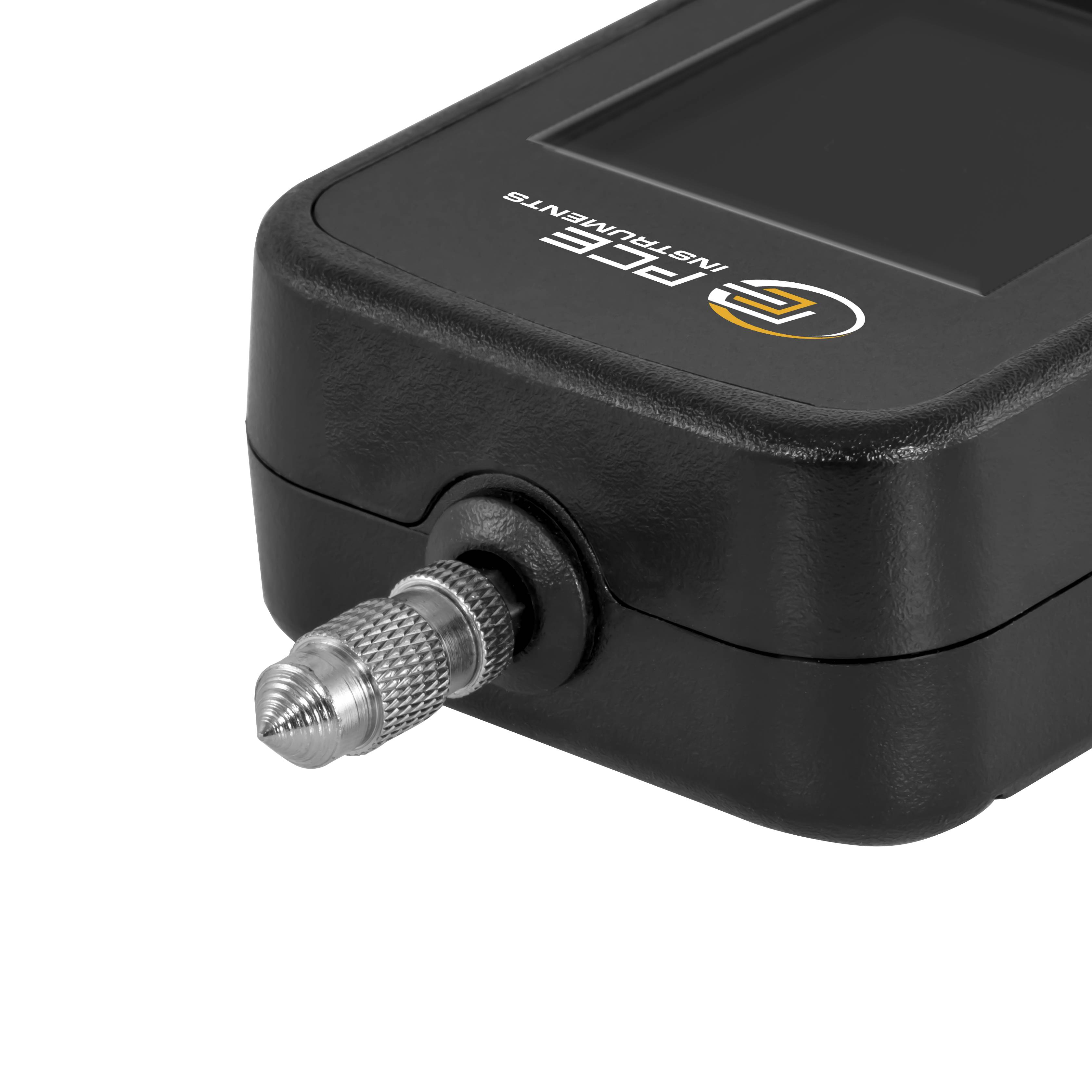PCE Instruments Kraftmessgerät PCE-FM 200 bis 200N |genau ±0,5 % |Einh. N + kg + lb |Auswertesoftware |viele Messadapter-1