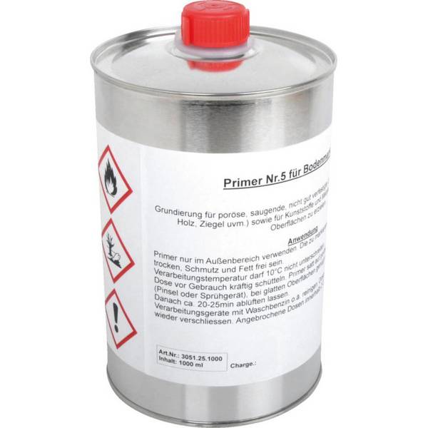 Haft-Primer Nr. 5, zum Verkleben von Bodenbelägen, für Außenbereiche, 1 l /Dose