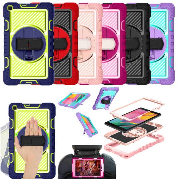 Tablet Hülle für Samsung Galaxy Tab A8 2021 X205 X200 360 Grad Grün Tasche TPU