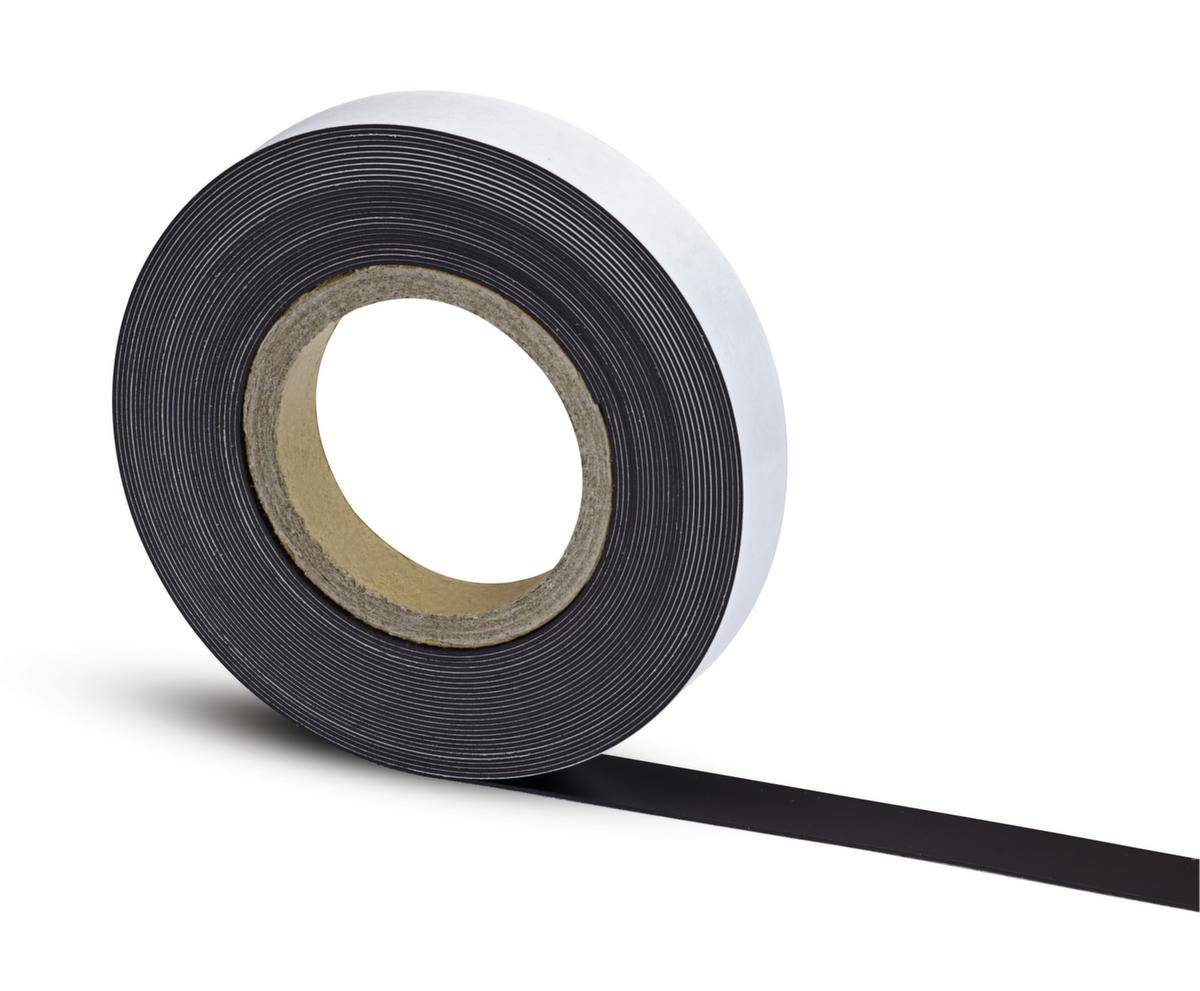 Magnetband,vorne selbstklebend,LxB 10m x 15mm,Stärke 1mm,Haftkraft 40g/cm²-0