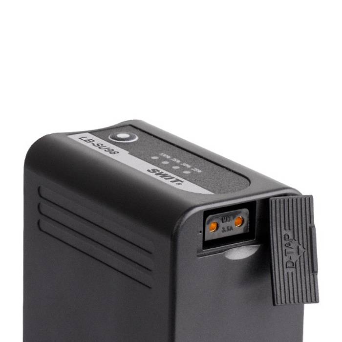 SWIT ELECTRONICS LB-SU98 - Li-Ionen Akku passend für SONY PXW-Serie (14.4V | 98Wh | 6.800mAh | Ladestandanzeige | D-Tap)-1