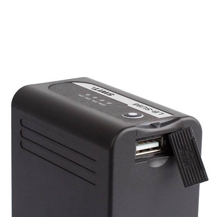 SWIT ELECTRONICS LB-SU98 - Li-Ionen Akku passend für SONY PXW-Serie (14.4V | 98Wh | 6.800mAh | Ladestandanzeige | D-Tap)-2