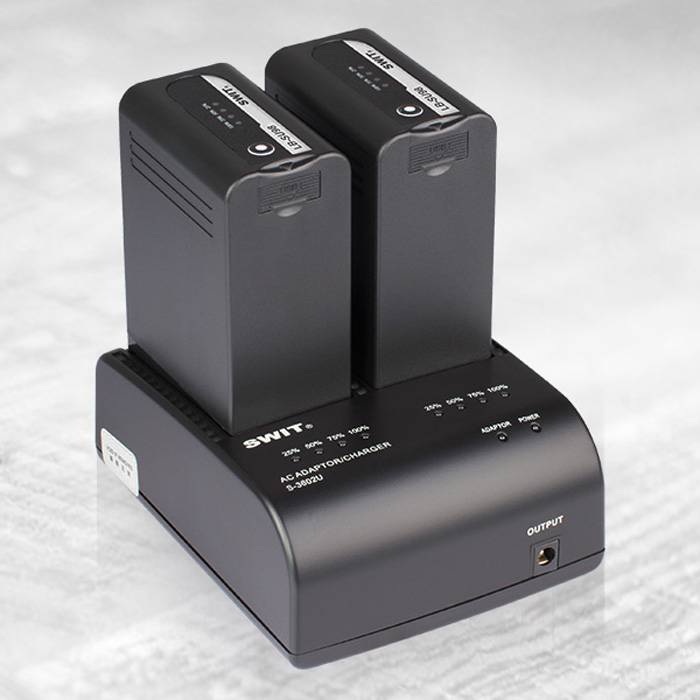 SWIT ELECTRONICS LB-SU98 - Li-Ionen Akku passend für SONY PXW-Serie (14.4V | 98Wh | 6.800mAh | Ladestandanzeige | D-Tap)-4
