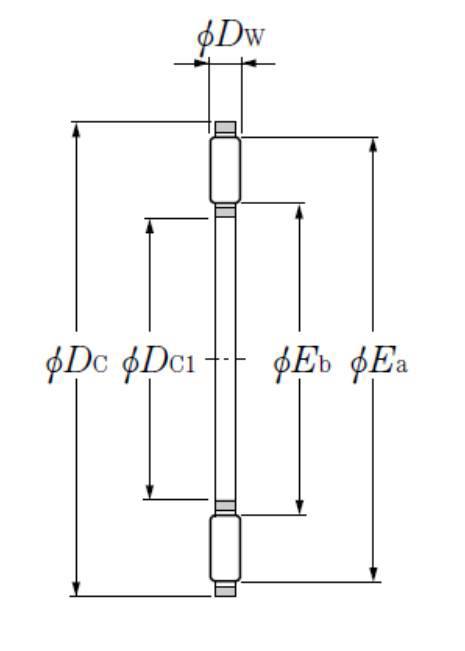 Axial-Nadelkranz AXK 1100 NTN 10x24x2 mm-1