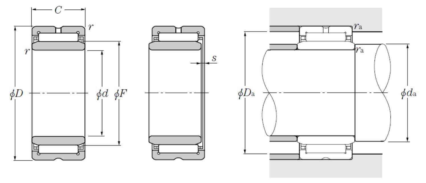 Nadellager NA 4913 R NTN 65x90x25 mm-1