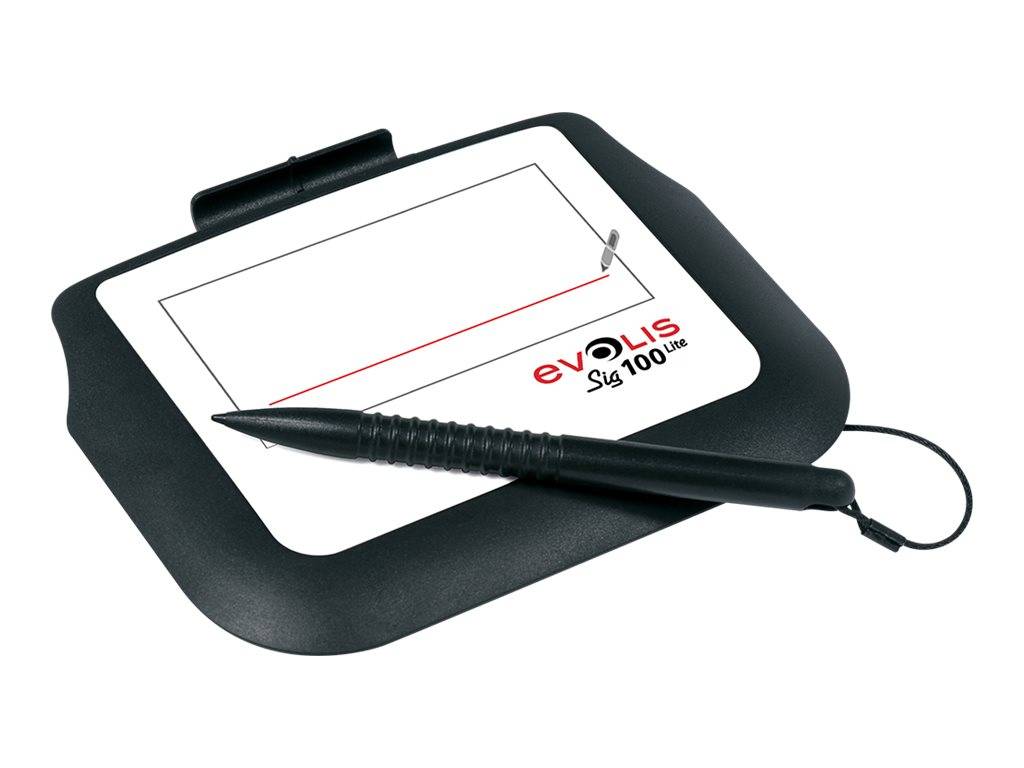 Evolis Sig100 LITE - Unterschriften-Terminal - 9.5 x 4.7 cm - resistiv - kabelge-0