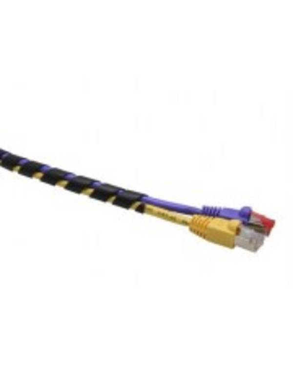 InLine® Spiralband 10m, schwarz, 10mm
