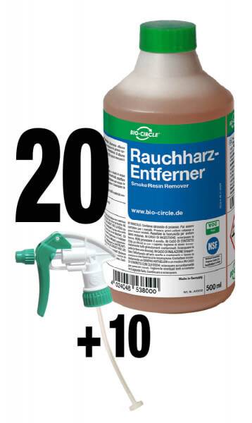 Rauchharz-Entferner, 20x 500 ml Schaumsprayflasche-0