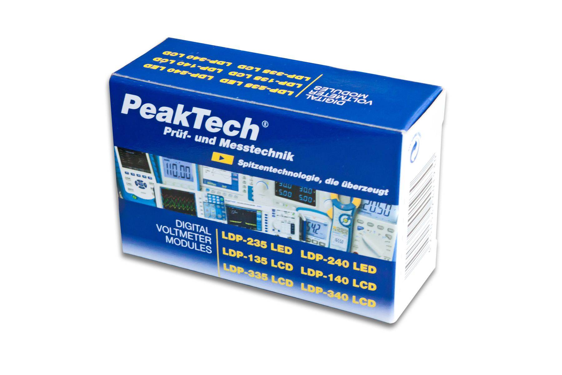 PeakTech LDP-135 – LCD Voltmeter-Einbaumodul ~ 13 mm Ziffernhöhe-1