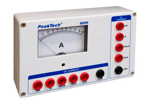 PeakTech P 3295 – Analog Amperemeter ~ 10A AC/DC