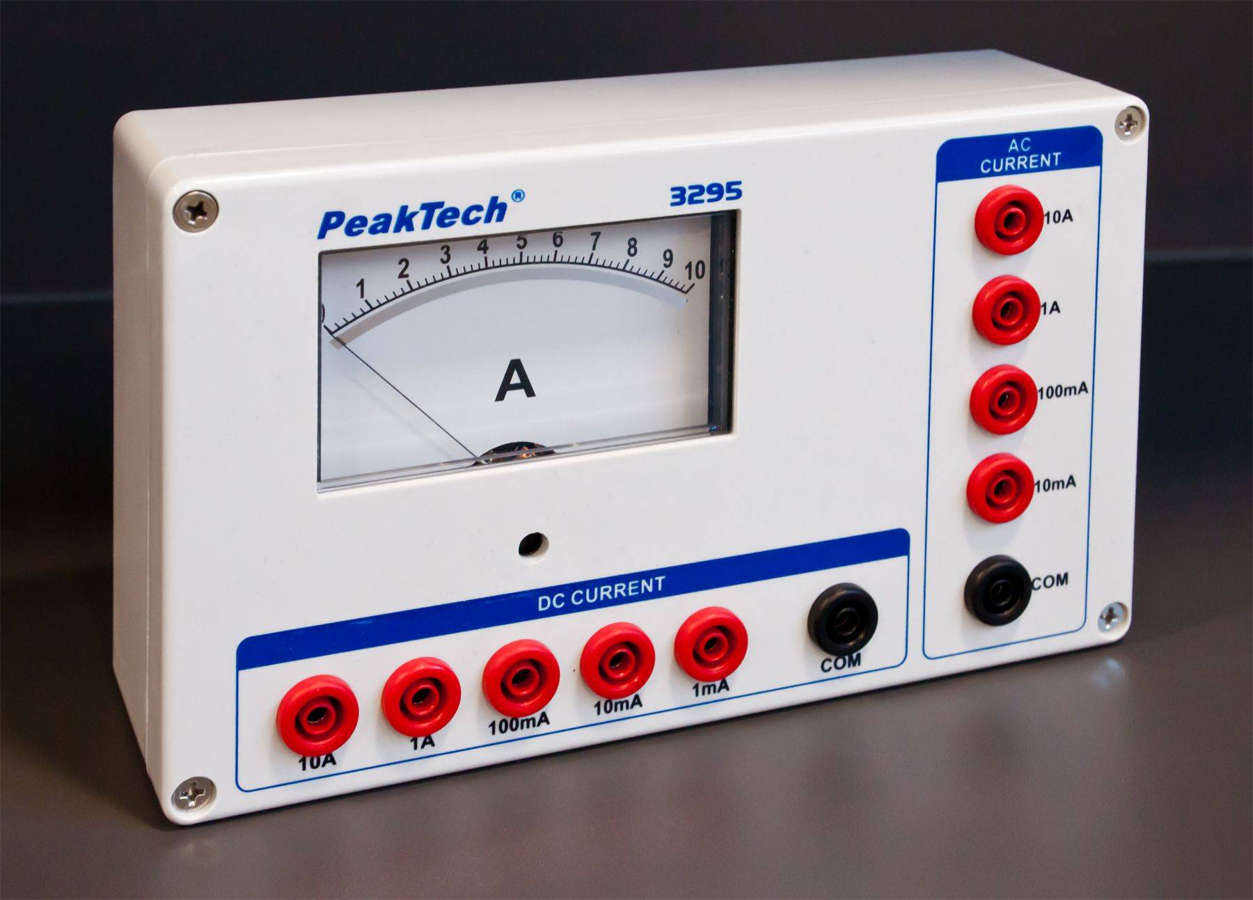 PeakTech P 3295 – Analog Amperemeter ~ 10A AC/DC-1