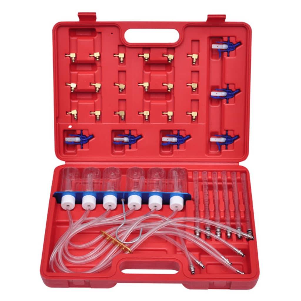 vidaXL Diesel-Durchflussmesser und Adaptersatz-1