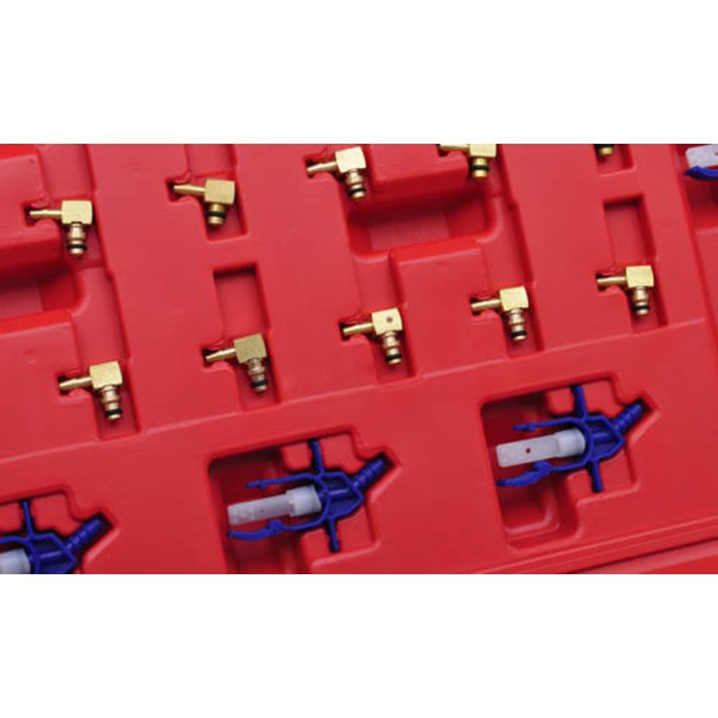 vidaXL Diesel-Durchflussmesser und Adaptersatz-2