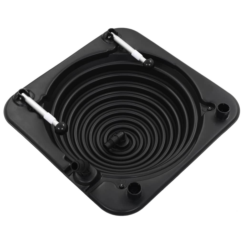 Solar-Poolheizung 75 x 75 x 36 cm HDPE Aluminium-1