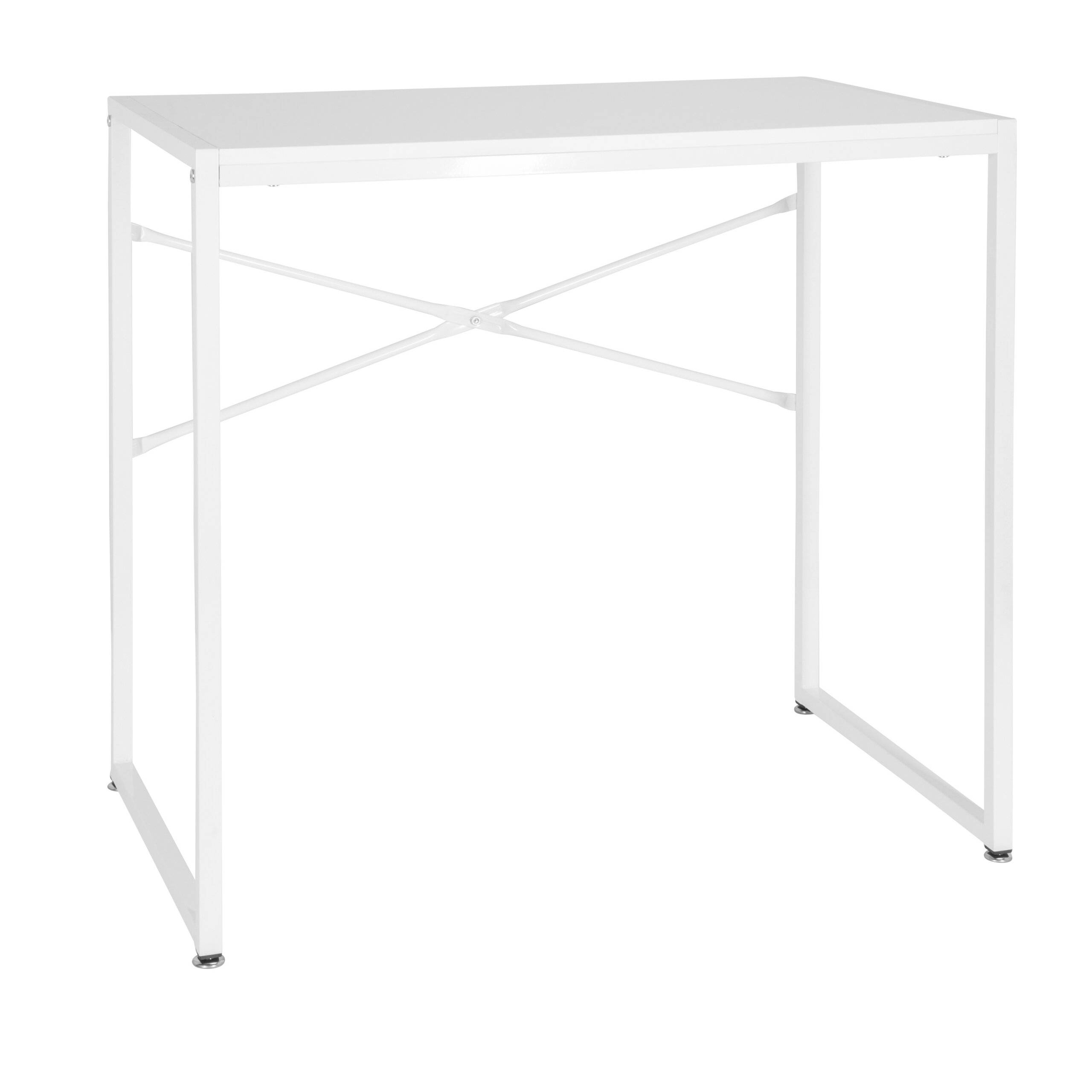 Computertisch Schreibtisch EASY UP H I 78 x 46 cm weiß hjh OFFICE-2