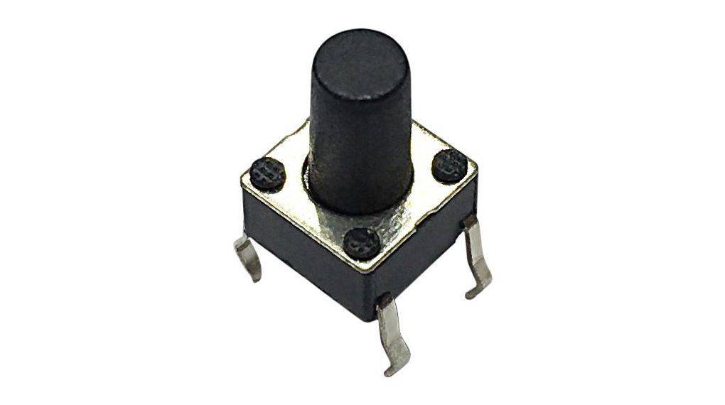 Kurzhubtaster , 1 Schliesser, 2.45N, 6 x 6mm-0