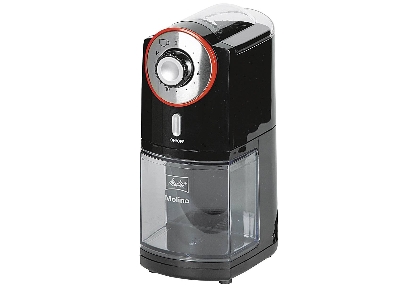 Melitta SDA Kaffeemühle elektrisch Molino 1019-01 sw 200 g-1