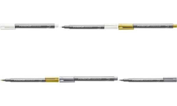 STAEDTLER Pinselstift metallic brush, gold (57890694)-0
