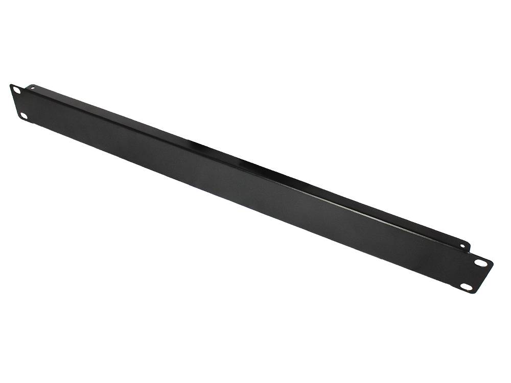 19" Blindpanel, 1HE, tiefschwarz (RAL9005)-0