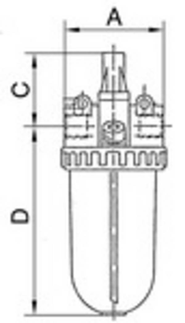 RIEGLER Nebelöler »Standard« mit Polycarbonatbehälter, BG 3, G 3/4, PE max. 16 bar, Mediums-Umgebungstemperatur max. 60