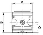 RIEGLER Anfahrventil »multifix«, mit einstellbarer Drossel, BG 1, G 1/4, Eingangsdruck 2 - 16 bar, Mediums-Umgebungstemp-2